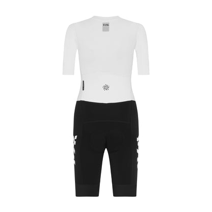Women's Pro Race Suit Black - White