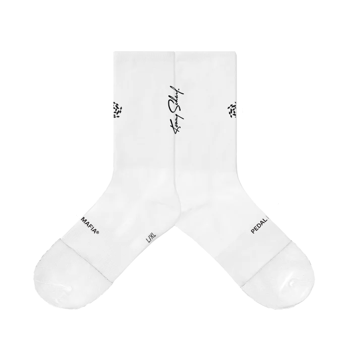 Core Sock - Kenny Scharf White