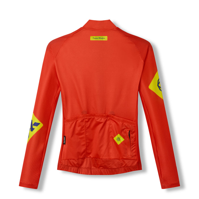 Women's Core Long Sleeve Jersey - VIS Red