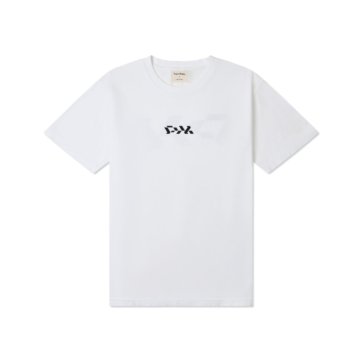 Core Staple Tee - White Black