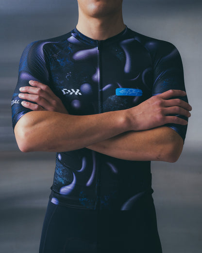 Men's Core Jersey - Kenny Scharf Blobism Black