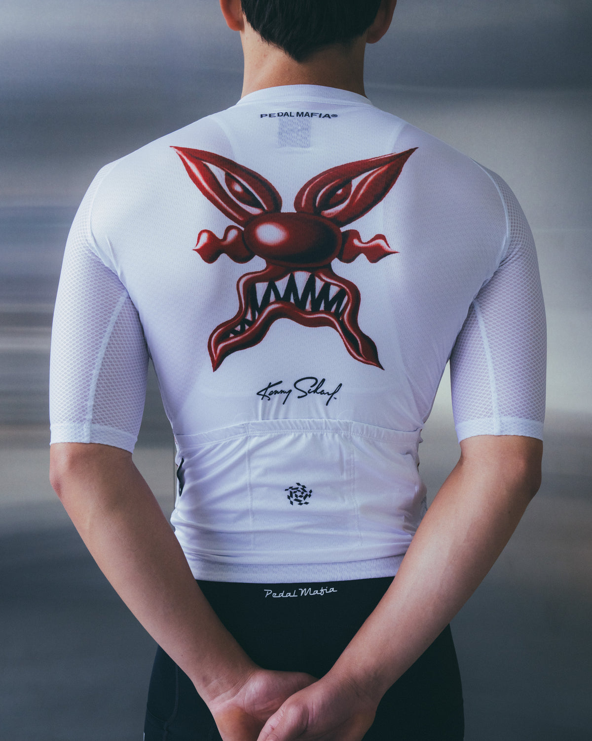 Men's Core Jersey - Kenny Scharf White