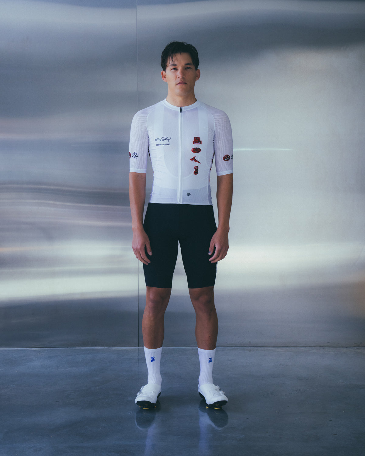 Men's Core Jersey - Kenny Scharf White