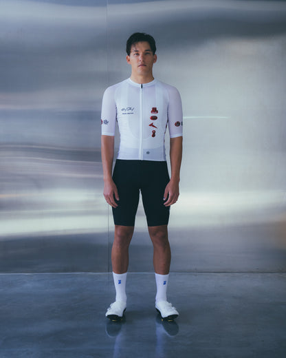 Men's Core Jersey - Kenny Scharf White
