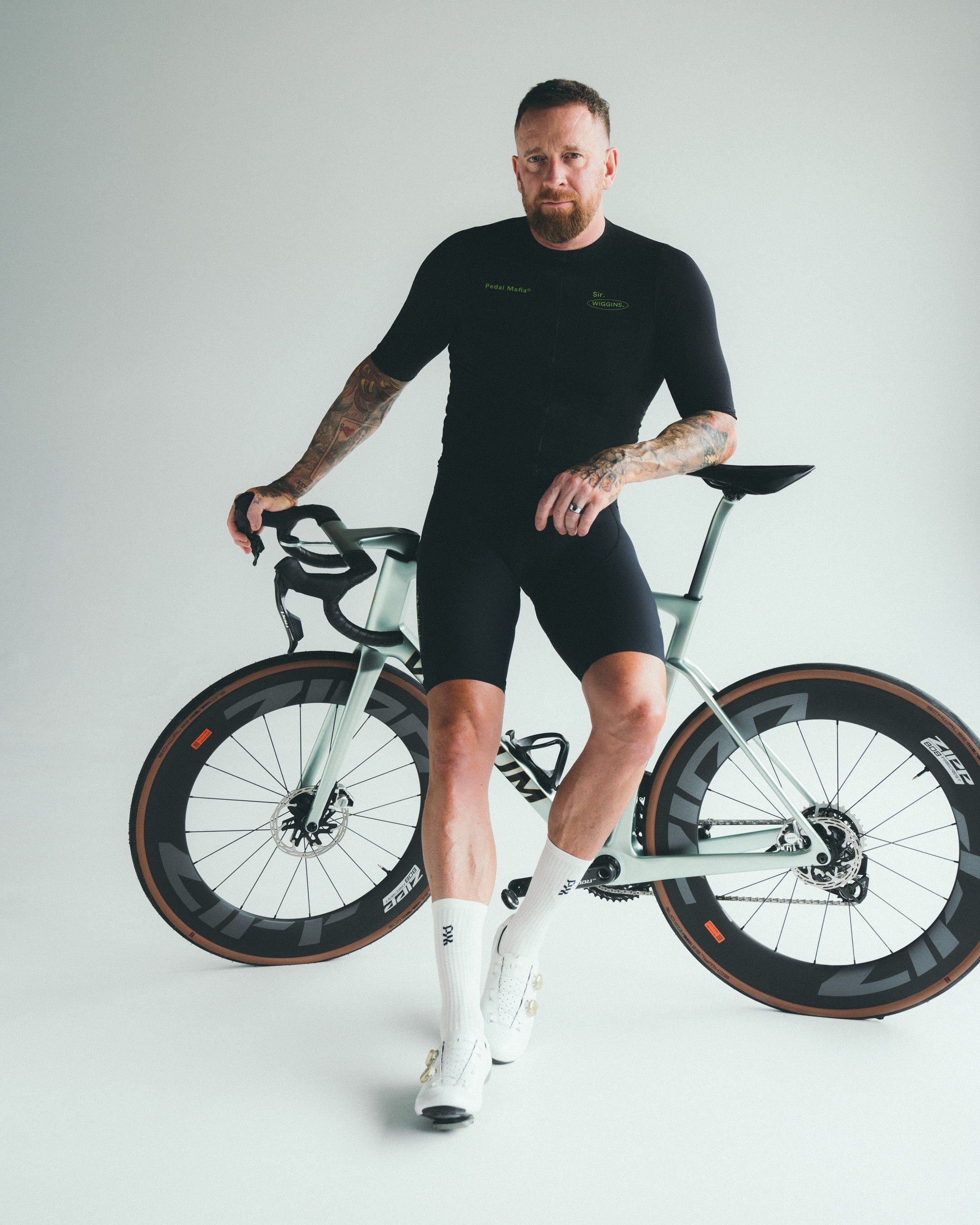 Men's Pro Jersey - Wiggins Black | Pedal Mafia