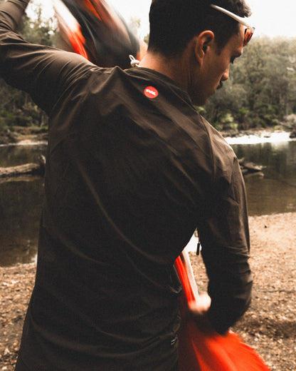 Men's Pro Nomadic Long Sleeve T-Shirt - Onyx Brown