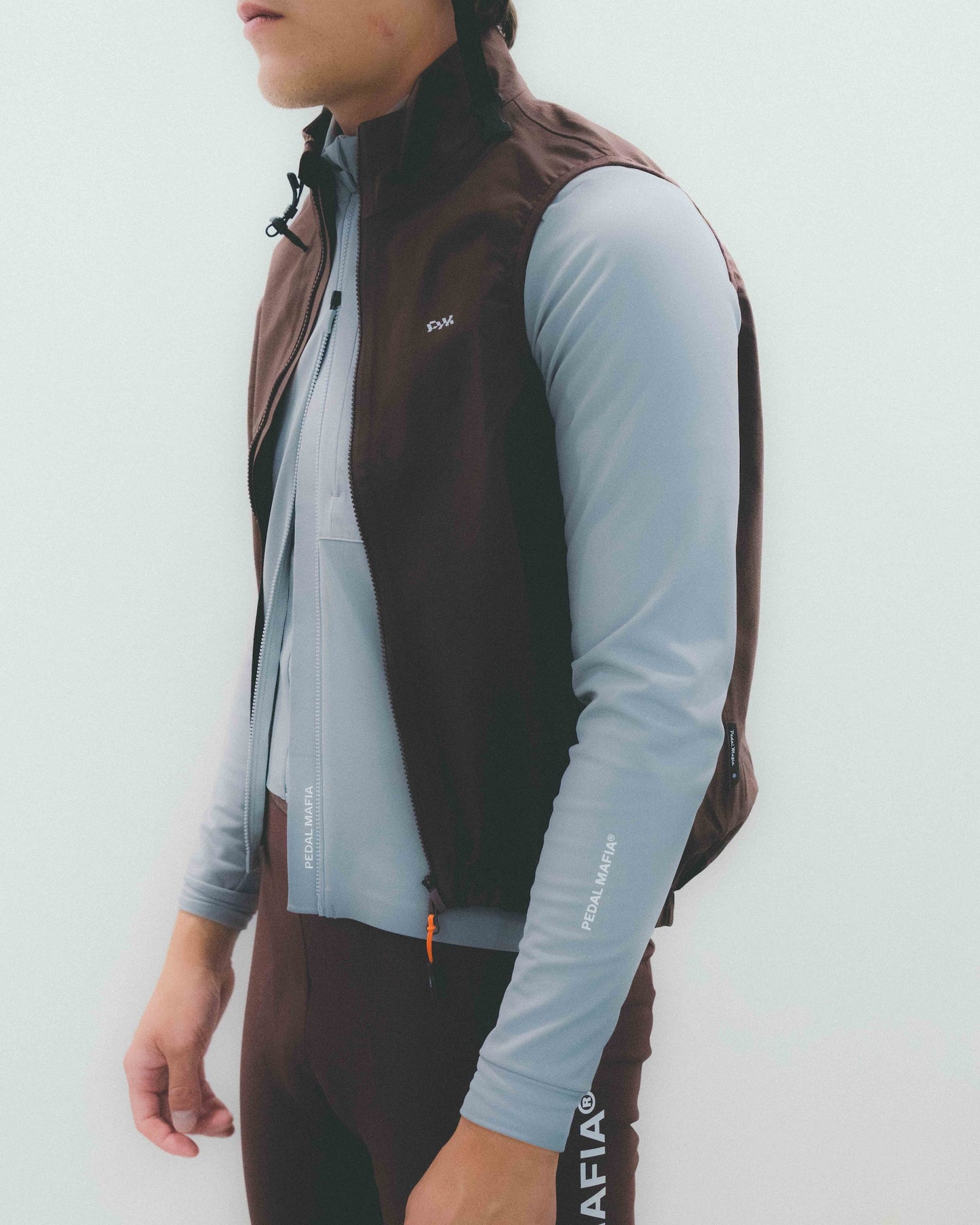 Men's Pro Sympatex Heavy Rain Vest - Grey