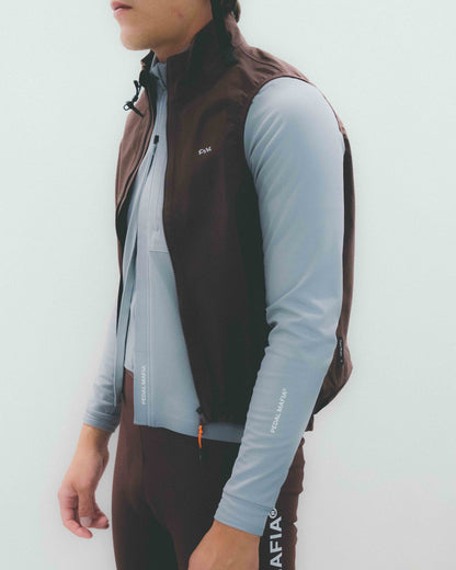 Men's Pro Sympatex Heavy Rain Vest - Grey