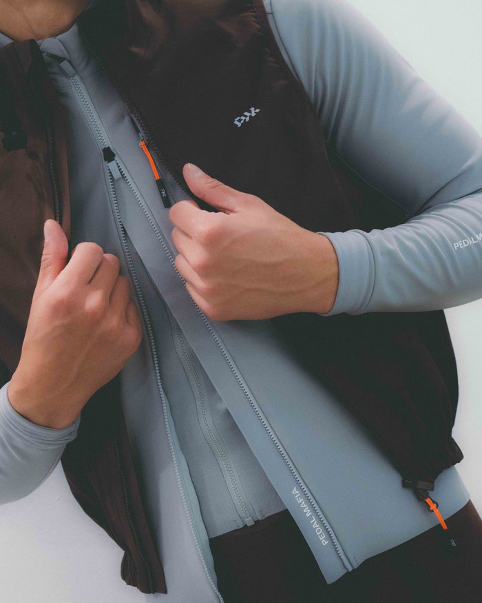 Men's Pro Sympatex Heavy Rain Vest - Grey