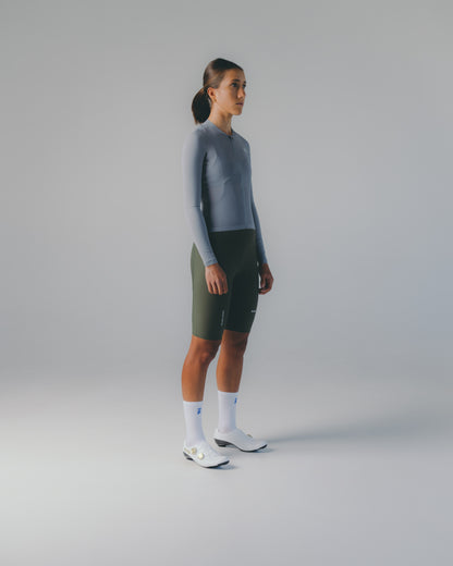 Women's Pro Long Sleeve Jersey - Grey
