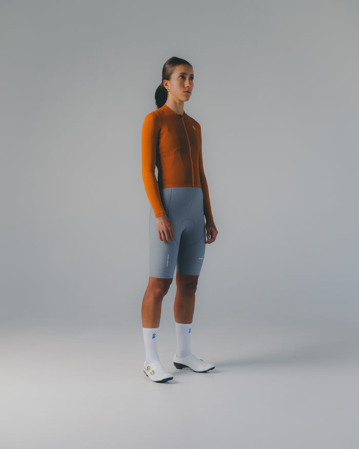 Women's Pro Long Sleeve Jersey - Walnut