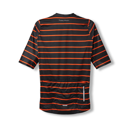 Mens Artist Series Jersey - Past Times Black vs Orange