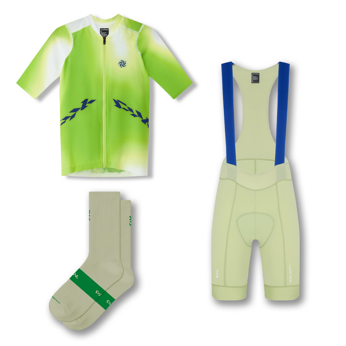 Men's Pro Race Cycling Bundle - Lime
