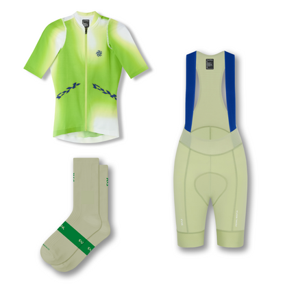 Women's Pro Race Cycling Bundle - Lime