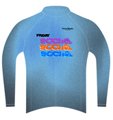 Custom Core Long Sleeve Jersey - Friday Social Blue