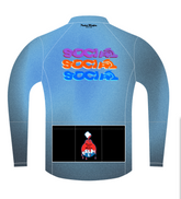 Custom Core Long Sleeve Jersey - Friday Social Blue