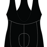 Custom Core Bib - Key Design Black