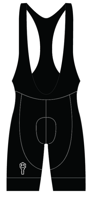 Custom Core Bib - Key Design Black