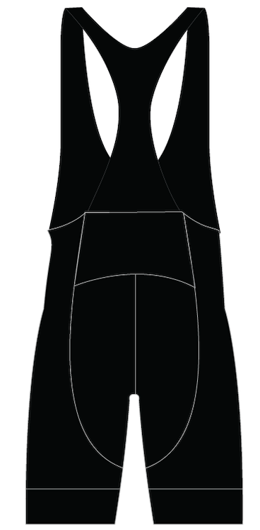 Custom Core Bib - Key Design Black