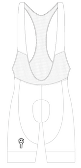 Custom Core Bib - Key Design White