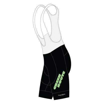 Custom Sublimated Pro Bib - Green Route