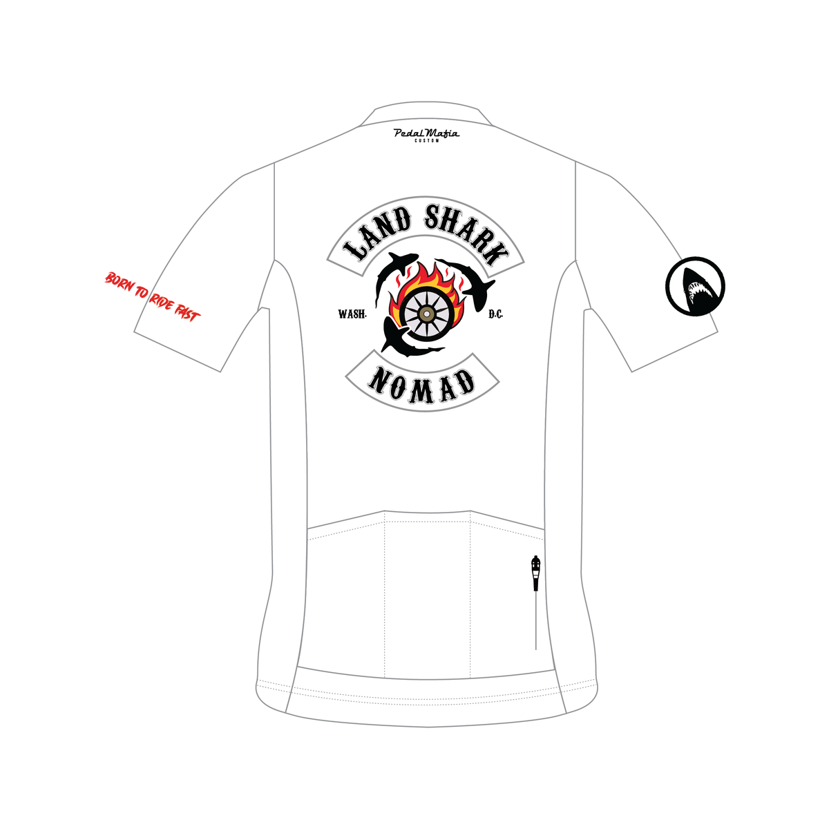 Custom Core Jersey - Land Shark Nomad White