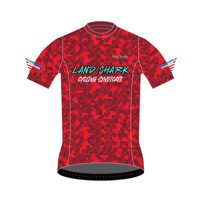 Custom Core Jersey - Land Shark Pixel Red