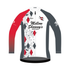 Custom Thermal Jacket - Mellow Shawny's Bike Shop - Grey/Red Argyle