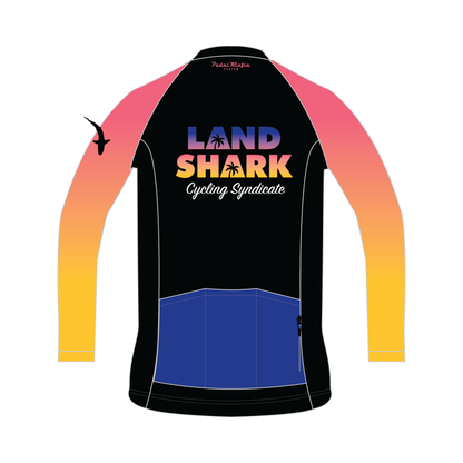 Custom Core Long Sleeve Jersey - Land Shark Miami Black