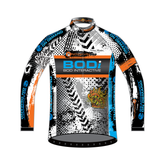 Custom Long Sleeve Pro Jersey - Big Orange