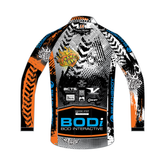 Custom Long Sleeve Pro Jersey - Big Orange