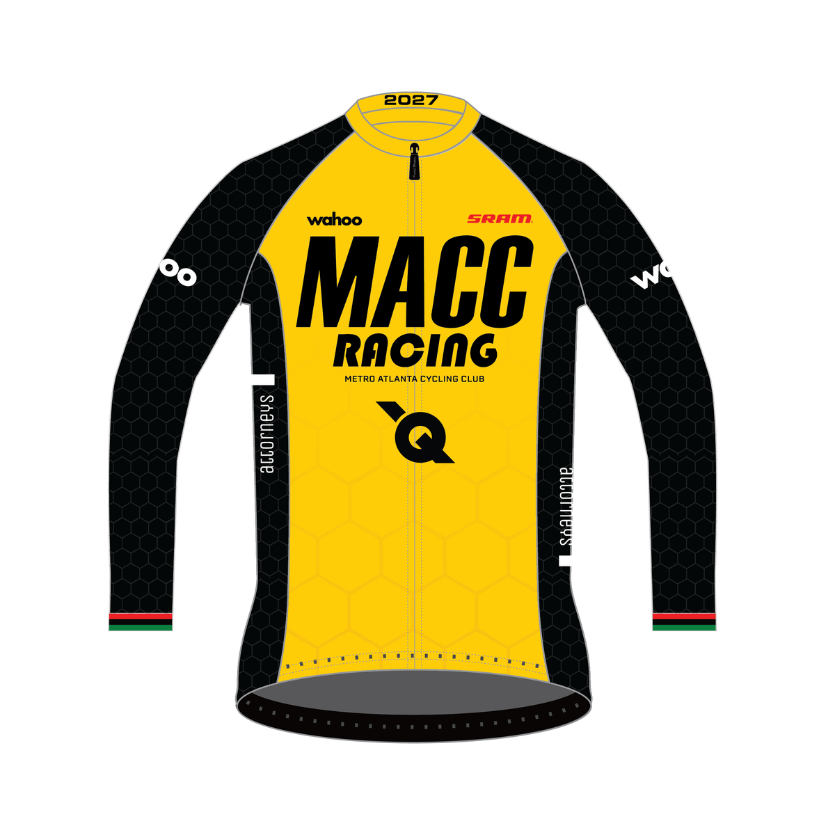 Custom Pro Race Long Sleeve Jersey - MACC Racing Home