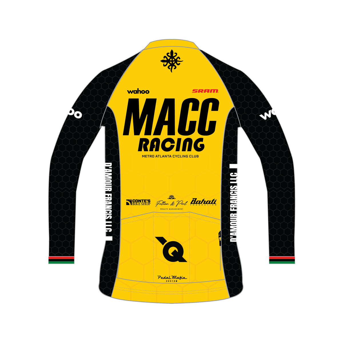 Custom Pro Race Long Sleeve Jersey - MACC Racing Home
