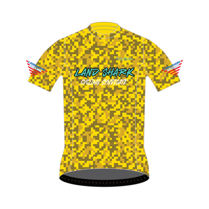 Custom Core Jersey - Land Shark Pixel Yellow