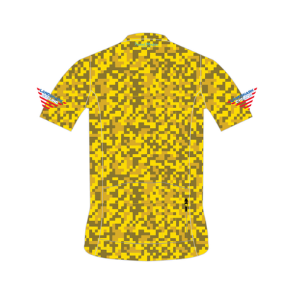 Custom Pro Jersey - Land Shark Pixel Yellow