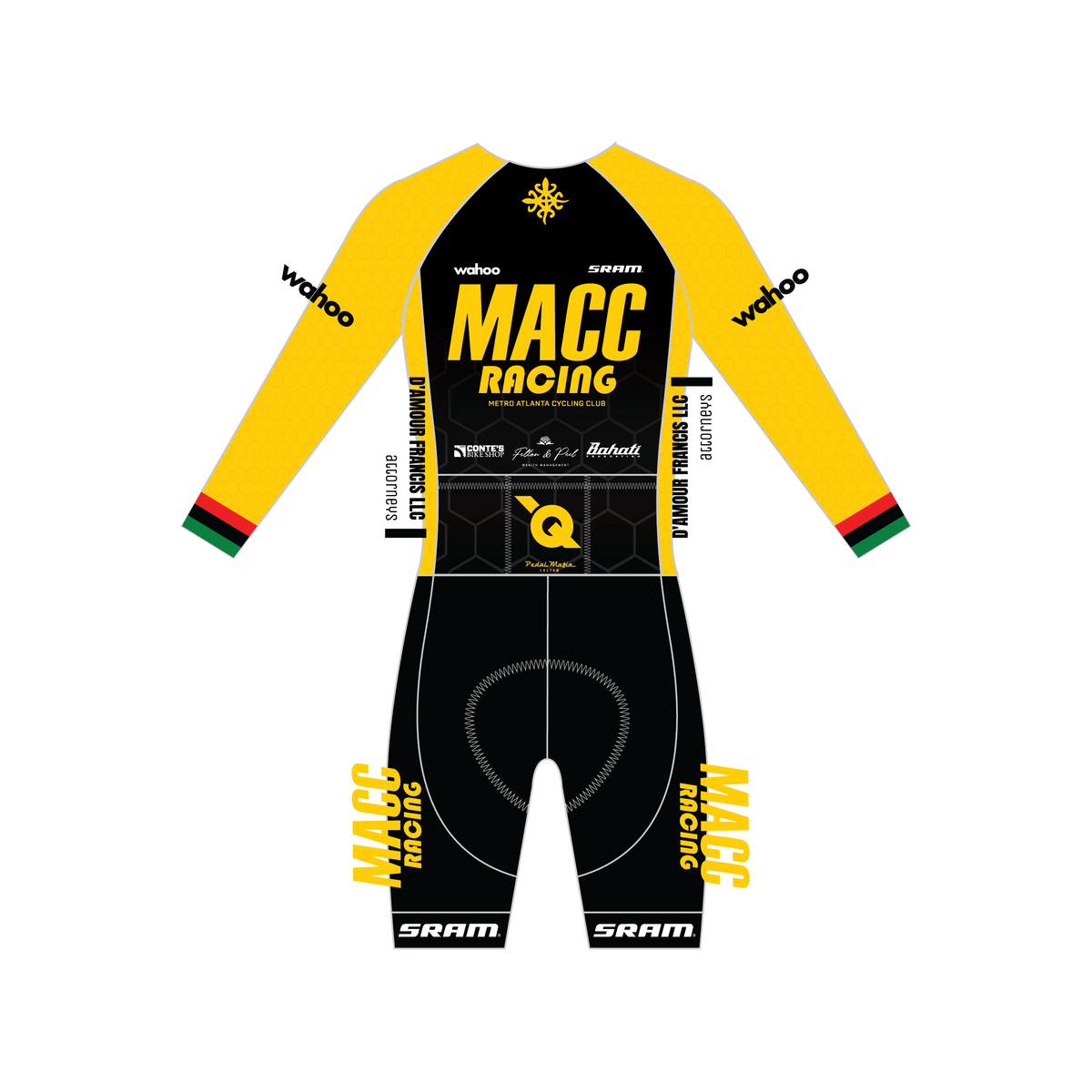 Custom Pro Race Long Sleeve Suit - MACC Racing Away