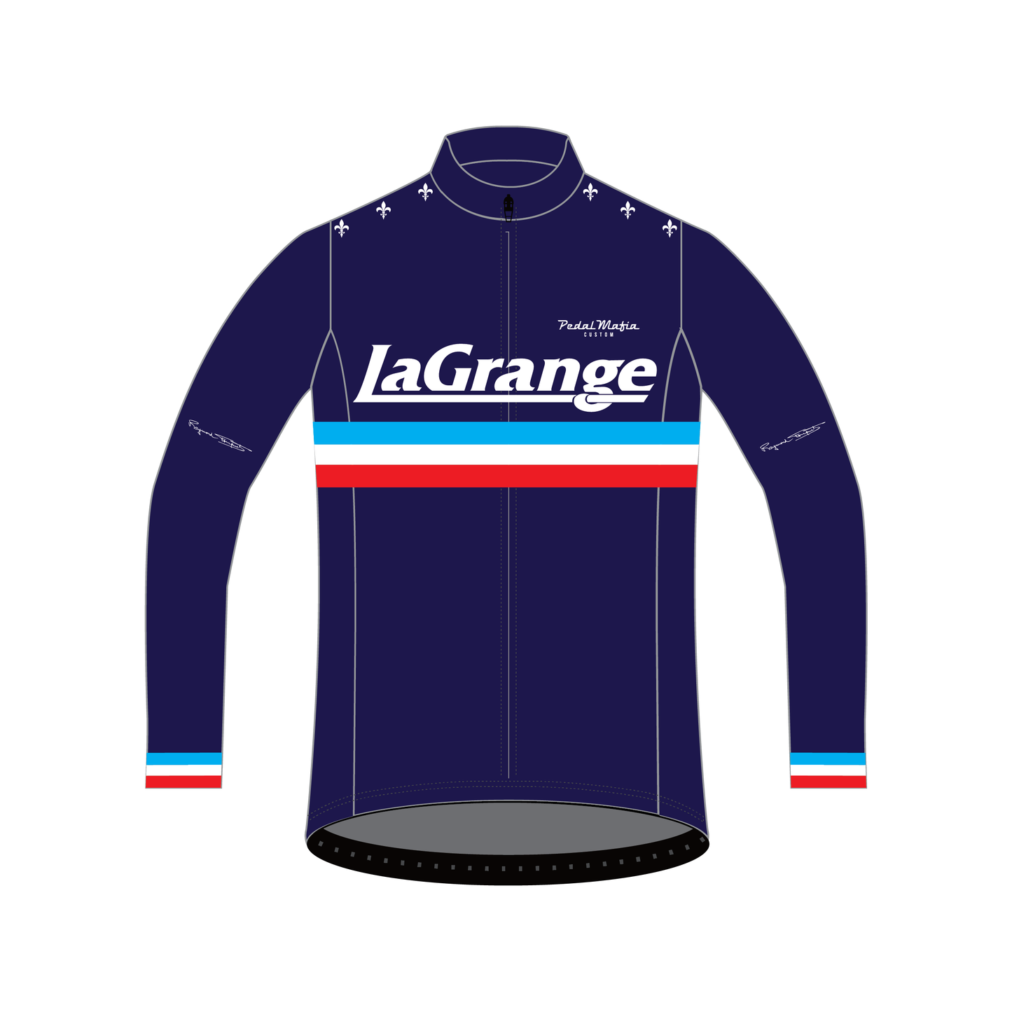 Custom Pro Long Sleeve Jersey - La Grange French National