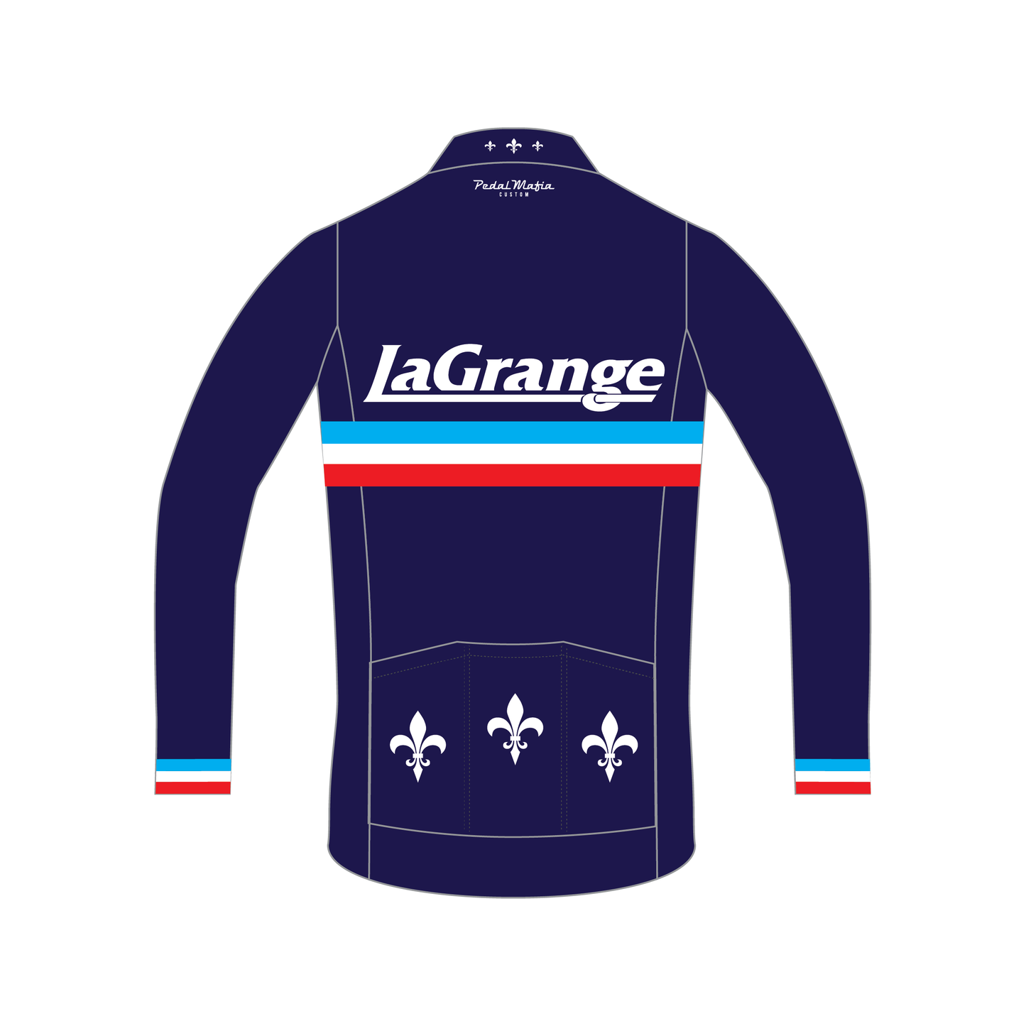 Custom Pro Long Sleeve Jersey - La Grange French National
