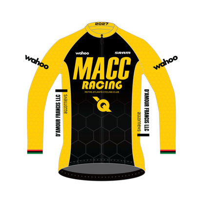 Custom Pro Race Long Sleeve Jersey - MACC Racing Away
