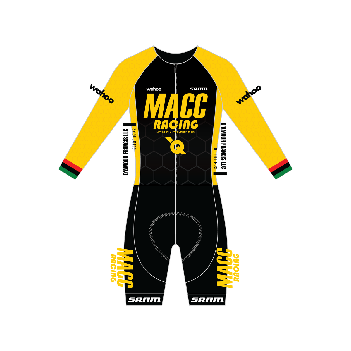 Custom Pro Race Long Sleeve Suit - MACC Racing Away