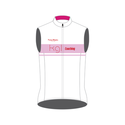 Custom Pro Vest - KGL Pro Vest White