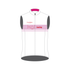 Custom Pro Vest - KGL Pro Vest White
