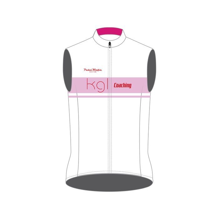 Custom Pro Vest - KGL Pro Vest White