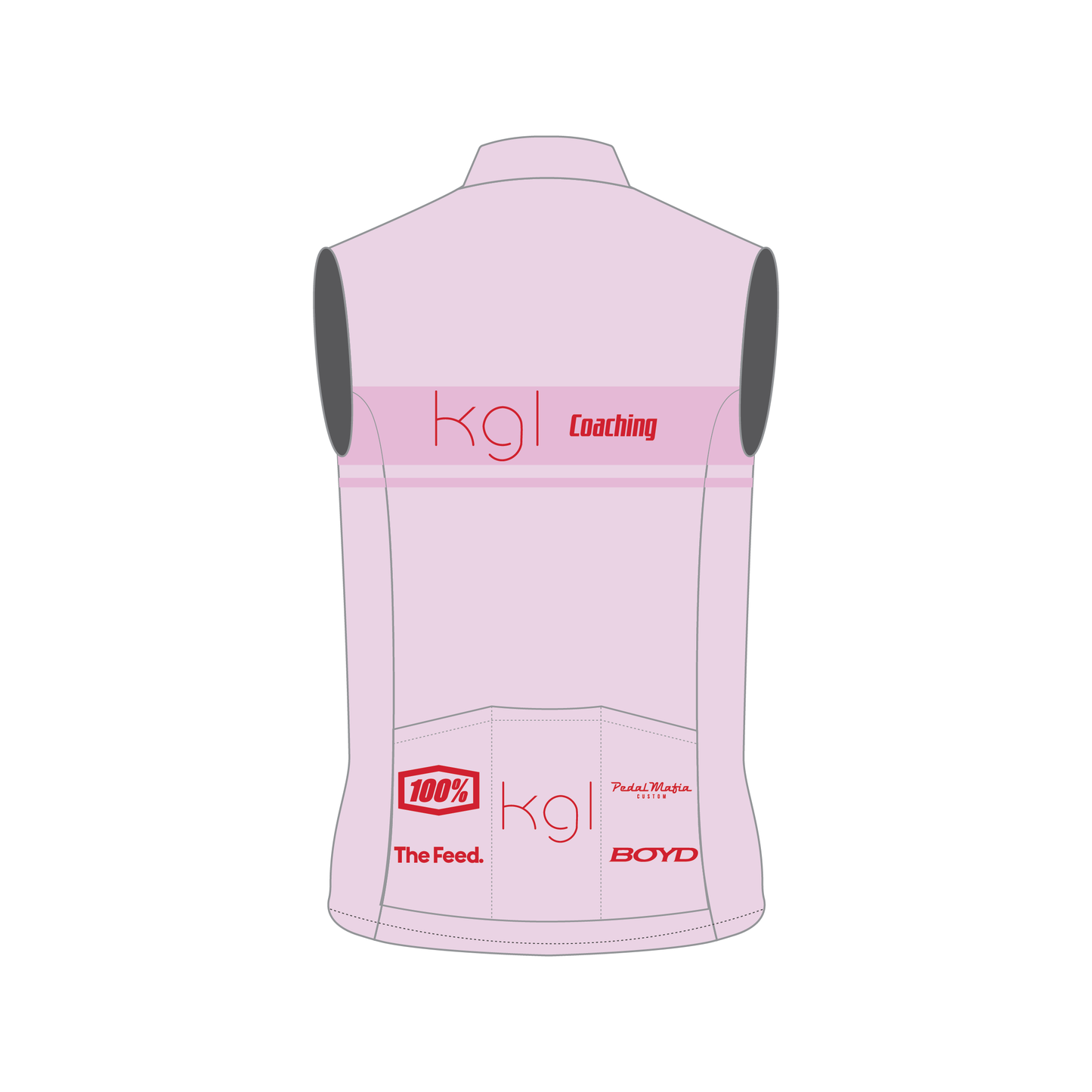 Custom Pro Vest - KGL Pro Vest Pink