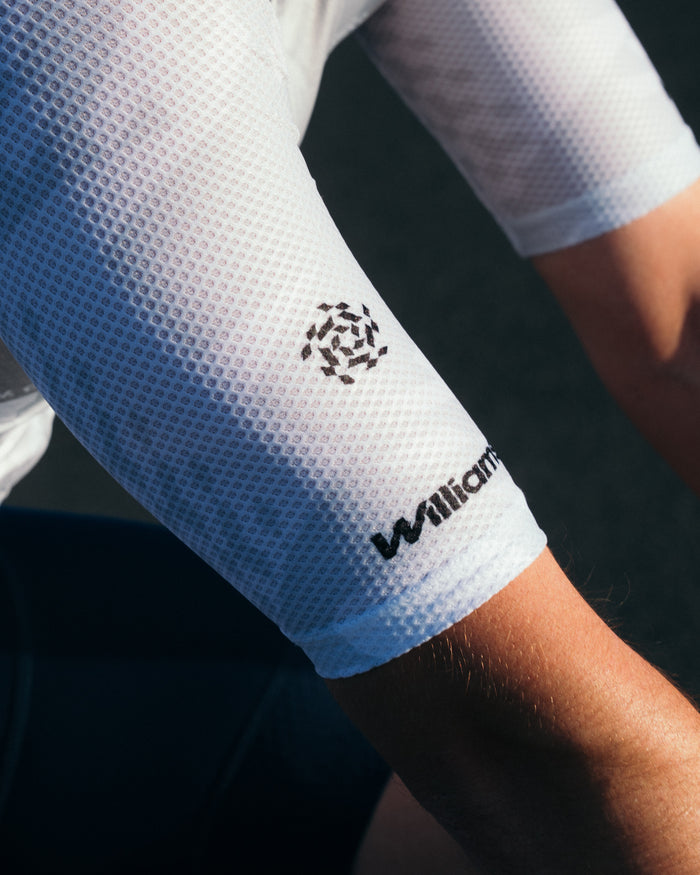 Men's Core Jersey - Williams Retro White