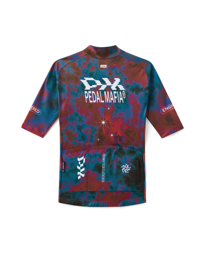 Women's Core Jersey - Dusk Blue/Red