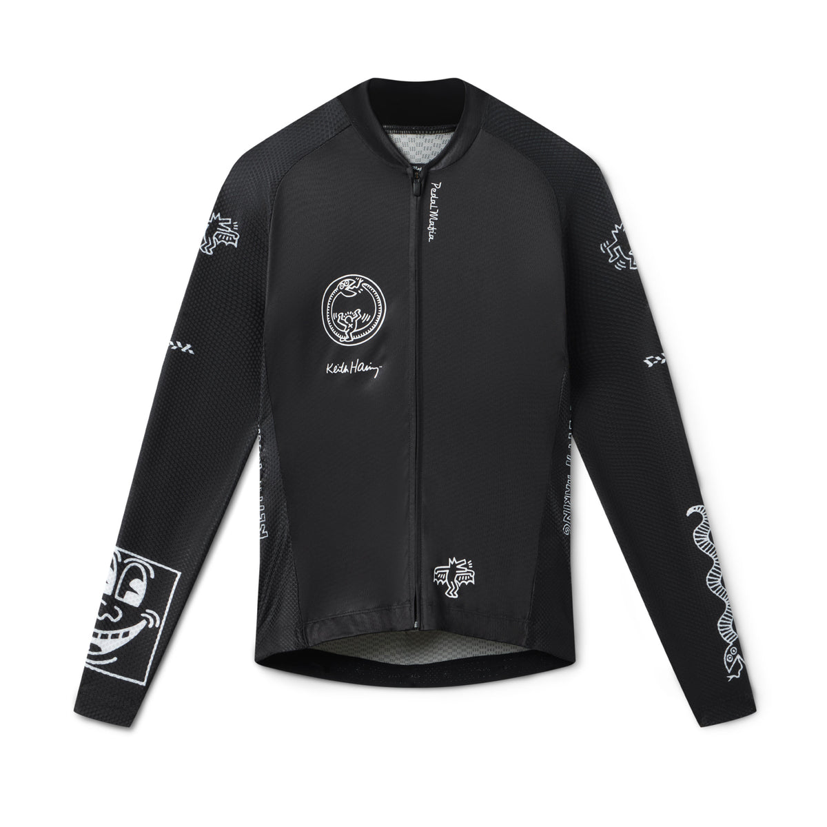 Women's Core Long Sleeve Jersey - Keith Haring x PM Black