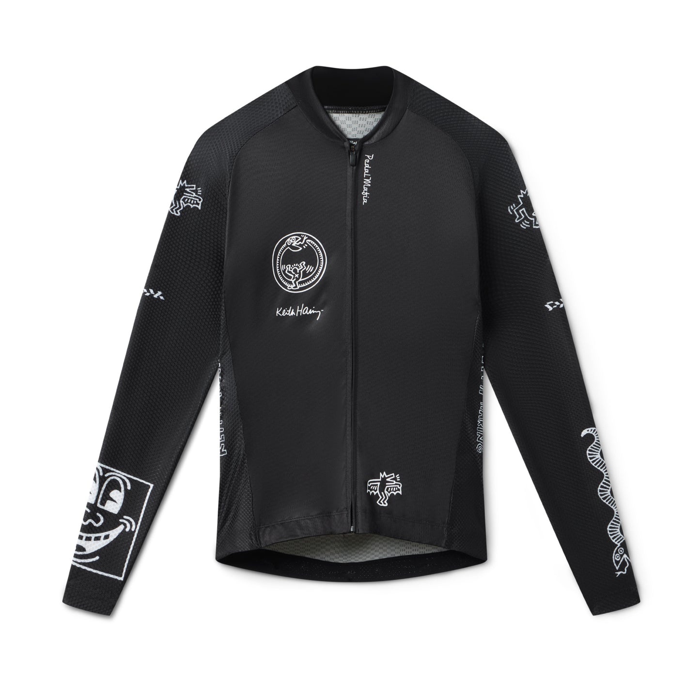 Women's Core Long Sleeve Jersey - Keith Haring x PM Black