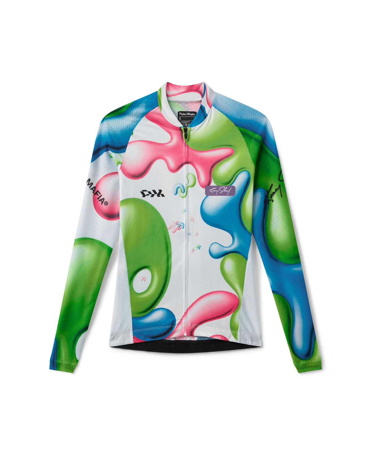 Women's Core Long Sleeve Jersey - Kenny Scharf Blobism