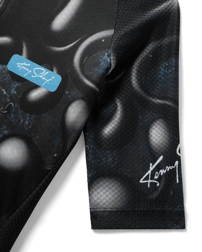 Women's Core Jersey - Kenny Scharf Blobism Black